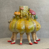 "Dancing Pumpkin" Vase - "Fantastic Garden" - June 2024