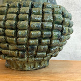 "Loop de Loop" Vase in Olive Green - Large