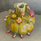 "Dancing Pumpkin" Vase - "Fantastic Garden" - June 2024