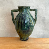 Vase - Urn-Shaped - Green Wash - Large