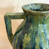 Vase - Urn-Shaped - Green Wash - Large