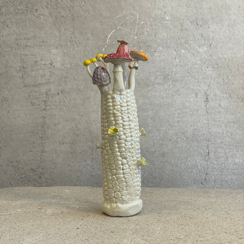 "Corn" Vase - Small #02 - "Fantastic Garden" - June 2024