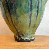 Vase - Urn-Shaped - Green Wash - Large