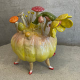 "Dancing Pumpkin With Flower" Sculpture - "Fantastic Garden" - June 2024