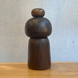 Vintage Kokeshi #102 - "Two Hibiscus" - Medium