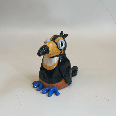 "Terry the Toucan" - Ceramic Sculpture • Mar25