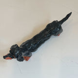 "Dave the Dachshund" - Ceramic Sculpture • Mar25