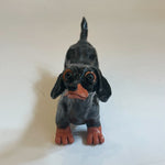 "Dave the Dachshund" - Ceramic Sculpture • Mar25