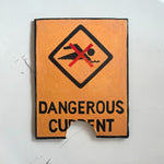 "Dangerous Current" - Ceramic Wall Art • Mar25