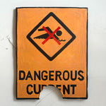 "Dangerous Current" - Ceramic Wall Art • Mar25