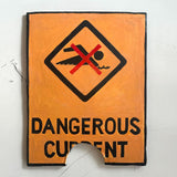 "Dangerous Current" - Ceramic Wall Art • Mar25