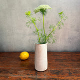 Cylinder Vase #03 - White