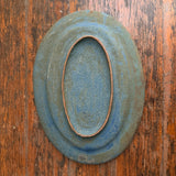 Oval Plate - XL - Dark Blue