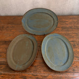 Oval Plate - XL - Dark Blue