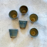 Chai Cups - Magnesium & Blue