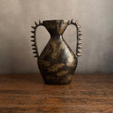 "Azzadine" Urn Vase with Gold Spikes