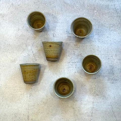 Chai Cups - Magnesium & White