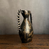 "Azzadine" Urn Vase with Gold Spikes