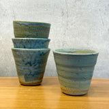 Chai Cups - Magnesium & Blue
