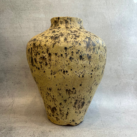 Vase - Urn Shaped - Caramel Speckle - June 2024