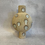 Pedestal "Pod" Vase #4 in Natural - Small - June 2024