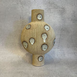 Pedestal "Pod" Vase #4 in Natural - Small - June 2024