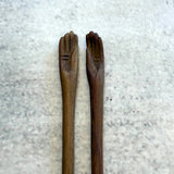 Wooden Chopsticks - "Hands"
