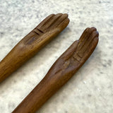 Wooden Chopsticks - "Hands"