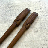Wooden Chopsticks - "Cats"
