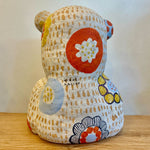 Decorated Teddy Bear Figure - XXL - Archival Work