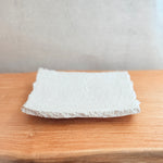 Square Plate #01 - Wild Porcelain - Medium