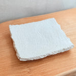 Square Plate #01 - Wild Porcelain - Medium