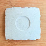 Square Plate #01 - Wild Porcelain - Medium