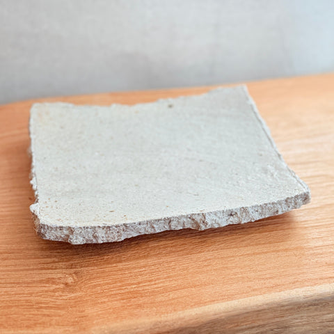 Square Plate #02 - Wild Porcelain - Medium