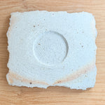 Square Plate #02 - Wild Porcelain - Medium