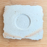 Square Plate #02 - Wild Porcelain - Medium