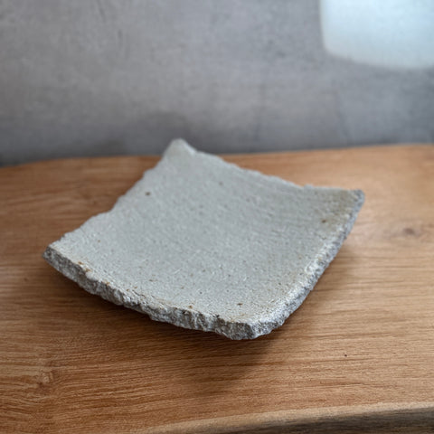 Square Plate #03 - Wild Porcelain - Medium