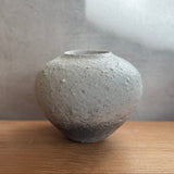 Rounded Jar - Wild Porcelain & Celadon - Medium