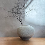 Rounded Jar - Wild Porcelain & Celadon - Medium