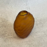 "Calypso" Glass Vase - Amber - Medium