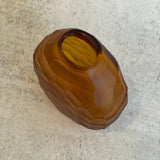 "Calypso" Glass Vase - Amber - Medium