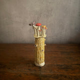 "Corn" Vase #03 - Soft Yellow - Small