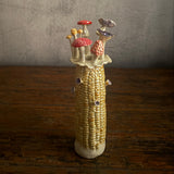 "Corn" Vase #03 - Soft Yellow - Small