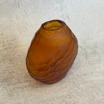 "Calypso" Glass Vase - Amber - Small