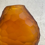 "Calypso" Glass Vase - Amber - Small