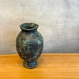 Vase - Urn Shaped - Green Speckle - Medium