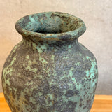 Vase - Urn Shaped - Green Speckle - Medium