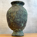 Vase - Urn Shaped - Green Speckle - Medium