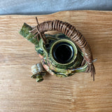 Oribe Teapot - Vine Handle - #03