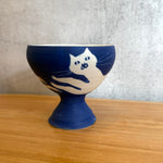Animal Goblet Bowls - Blue & White • serious PLAY